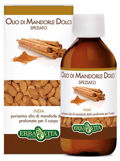 OLIO MANDORLE SPEZIATO 250ML - Antica Farmacia Ferrari