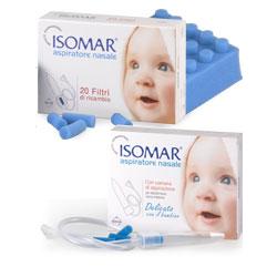 ASPIRATORE NASALE ISOMAR SET + 3 FILTRI OMAGGIO - Antica Farmacia Ferrari