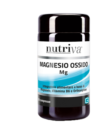 NUTRIVA MAGNESIO OSSIDO GI GROUP 50 COMPRESSE 1 G - Antica Farmacia Ferrari