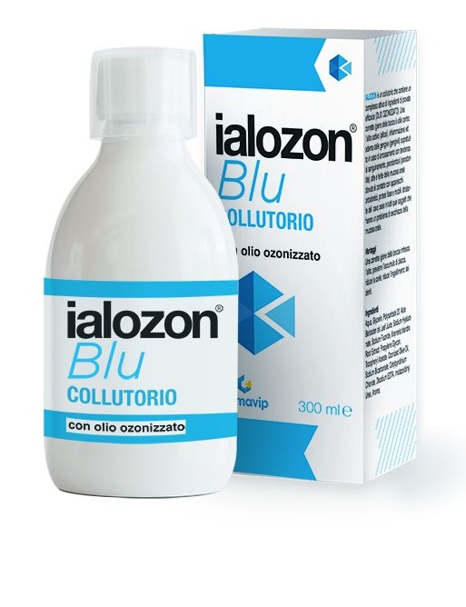 IALOZON BLU COLLUTORIO 300 ML - Antica Farmacia Ferrari