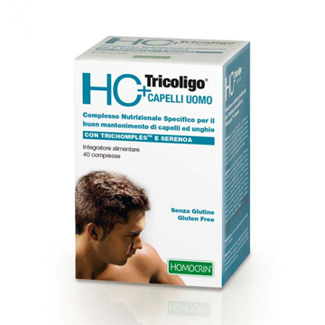 HC+ TRICOLIGO UOMO 40 COMPRESSE - Antica Farmacia Ferrari