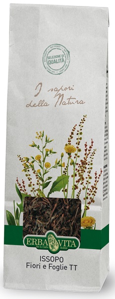 ISSOPO TAGLIO TISANA FIORI/FOGLIE 100 G - Antica Farmacia Ferrari