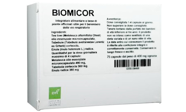 BIOMICOR 75 CAPSULE - Antica Farmacia Ferrari
