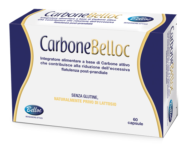 CARBONE BELLOC 60 CAPSULE - Antica Farmacia Ferrari