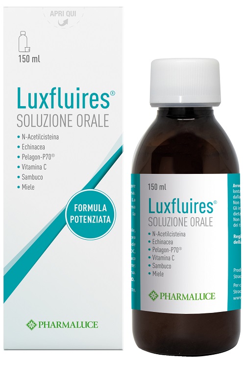 LUXFLUIRES SOLUZIONE ORALE 150 ML - Antica Farmacia Ferrari