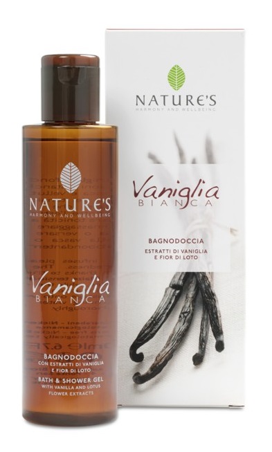NATURE'S VANIGLIA BIANCA BAGNODOCCIA 200 ML - Antica Farmacia Ferrari