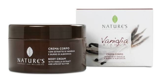 NATURES VANIGLIA BIANCA CREMA CORPO 100 ML - Antica Farmacia Ferrari