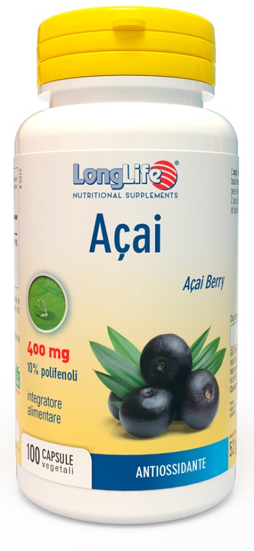 LONGLIFE ACAI 100 CAPSULE - Antica Farmacia Ferrari