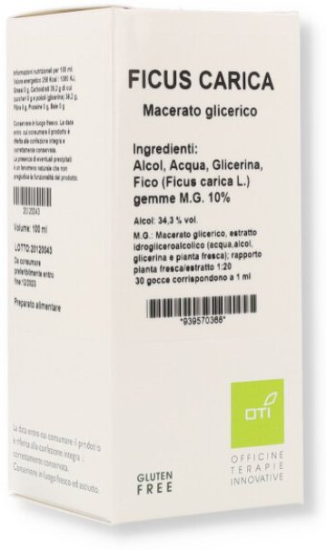 FICUS CARICA MACERATO GLICERICO 10% GOCCE 100ML - Antica Farmacia Ferrari