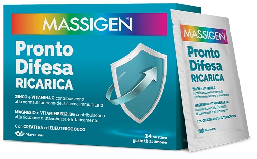 MASSIGEN PRONTO DIFESA RICARICA 14 BUSTINE DA 5 G - Antica Farmacia Ferrari