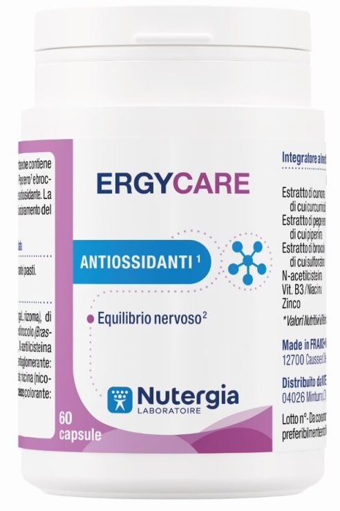 NUTERGIA ERGYCARE 60 CAPSULE - Antica Farmacia Ferrari