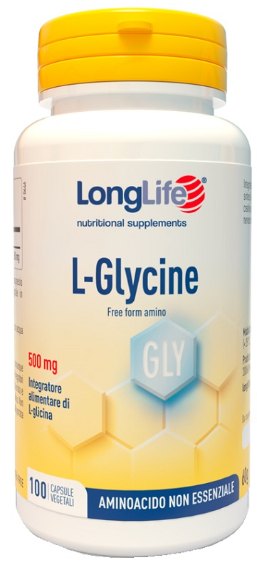 LONGLIFE L-GLYCINE 500 MG 100 CAPSULE VEGETALI - Antica Farmacia Ferrari