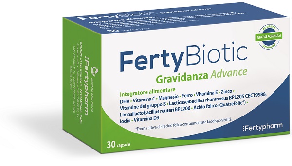 FERTYBIOTIC GRAVIDANZA ADVANCE 30 CAPSULE DA 1,15 G - Antica Farmacia Ferrari
