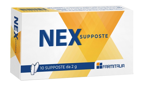 NEX SUPPOSTE 10 PEZZI DA 2 G - Antica Farmacia Ferrari