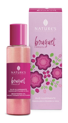 NATURE'S BOUQUET FRAGOLA OLIO ILLUMINANTE 100 ML EDIZIONE LIMITATA - Antica Farmacia Ferrari