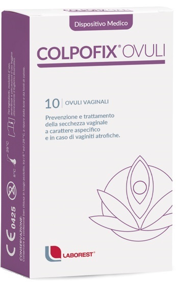 COLPOFIX OVULI 10 PEZZI - Antica Farmacia Ferrari
