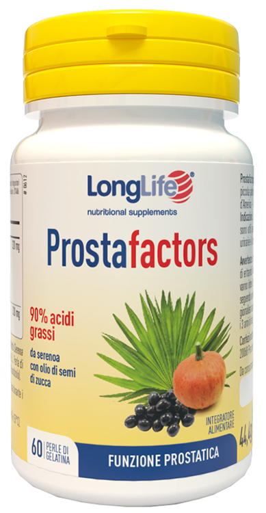 LONGLIFE PROSTAFACTORS 60 PERLE DI GELATINA - Antica Farmacia Ferrari