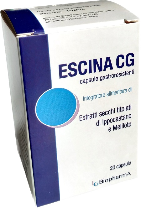 ESCINA CG 20 CAPSULE - Antica Farmacia Ferrari