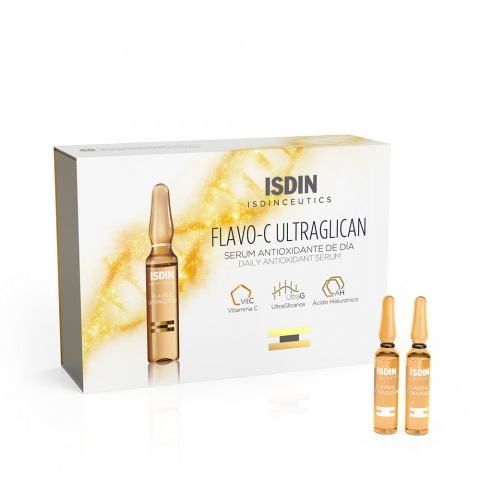 ISDINCEUTICS FLAVO C ULTRAGLICAN 10 FIALE - Antica Farmacia Ferrari