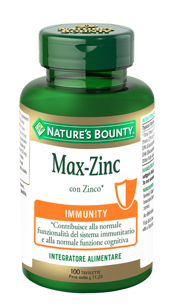 MAX ZINC 100 TAVOLETTE - Antica Farmacia Ferrari