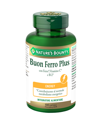 BUON FERRO PLUS 100 CAPSULE - Antica Farmacia Ferrari