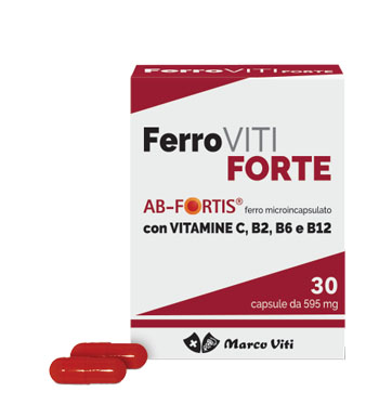 FERROVITI FORTE 30 CAPSULE - Antica Farmacia Ferrari