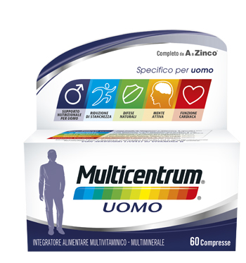 MULTICENTRUM UOMO 60 COMPRESSE - Antica Farmacia Ferrari