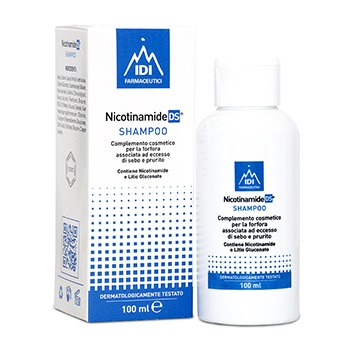 NICOTINAMIDE DS SHAMPOO SENZA PROFUMO 100 ML - Antica Farmacia Ferrari