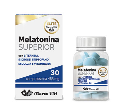MELATONINA SUPERIOR 30 COMPRESSE - Antica Farmacia Ferrari