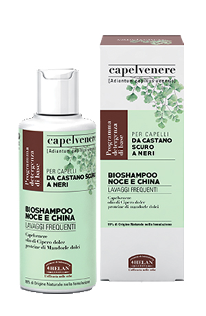 CAPELVENERE BIOSHAMPOO NOCE E CHINA 200 ML - Antica Farmacia Ferrari