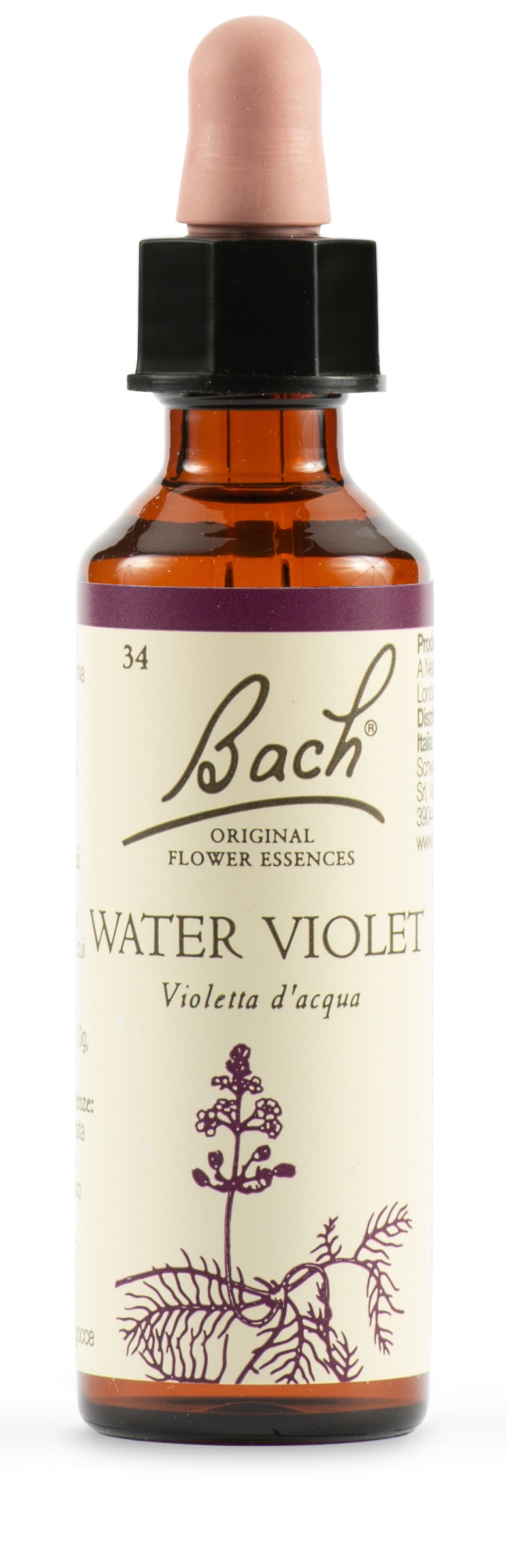 WATER VIOL BACH ORIG 20 ML - Antica Farmacia Ferrari