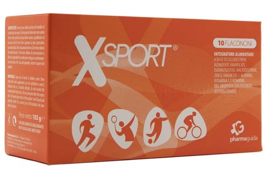 XSPORT 10 FLACONCINI 10 ML - Antica Farmacia Ferrari