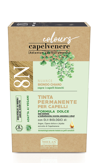 CAPELVENERE COLOURS TINTA CAPELLI 8N BIONDO CHIARO - Antica Farmacia Ferrari