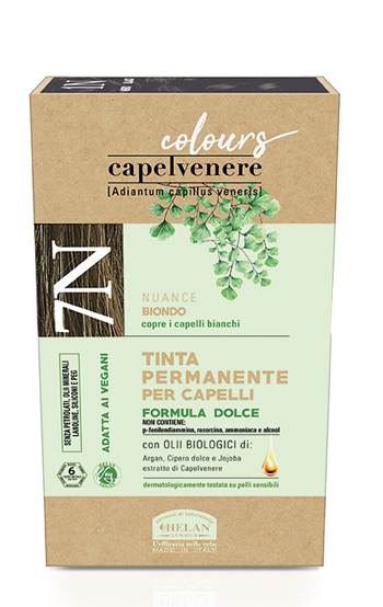 CAPELVENERE COLOURS TINTA CAPELLI 7N BIONDO - Antica Farmacia Ferrari