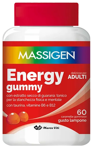 MASSIGEN ENERGY GUMMY 60 CARAMELLE - Antica Farmacia Ferrari