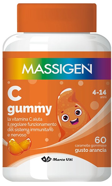 MASSIGEN C GUMMY 60 CARAMELLE - Antica Farmacia Ferrari