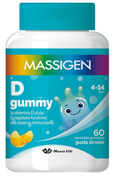 MASSIGEN D GUMMY 60 CARAMELLE - Antica Farmacia Ferrari