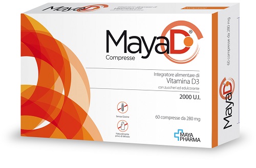 MAYA D 60 COMPRESSE MASTICABILI DA 280 MG - Antica Farmacia Ferrari