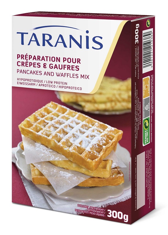 TARANIS PREPARATO PER CREPES E WAFFLES 300 G - Antica Farmacia Ferrari