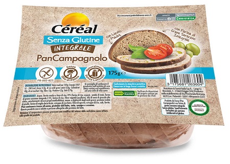 CEREAL SENZA GLUTINE INTEGRALE PAN CAMPAGNOLO 175 G - Antica Farmacia Ferrari