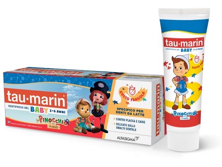 TAU MARIN DENTIFRICIO BABY PINOCCHIO 50 ML - Antica Farmacia Ferrari