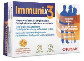 IMMUNIX3 OTOSAN 40 COMPRESSE MASTICABILI - Antica Farmacia Ferrari