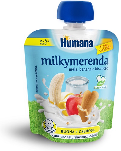 MILKYMERENDA MELA-BANANA BISCOTTO 100 G - Antica Farmacia Ferrari