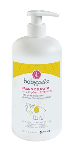 BABYGELLA PREBIOTIC BAGNO DELICATO 500 ML - Antica Farmacia Ferrari
