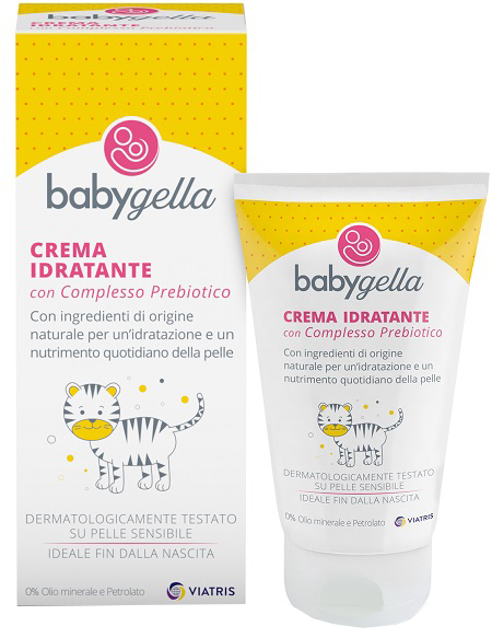 BABYGELLA PREBIOTIC CREMA IDRATANTE CORPO 100 ML - Antica Farmacia Ferrari