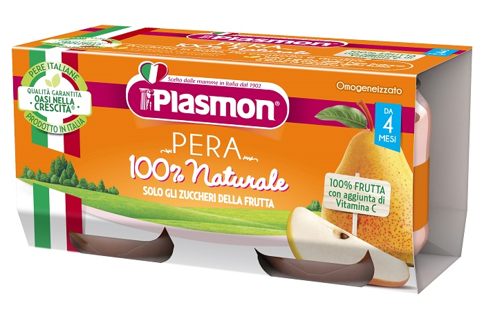 PLASMON OMOGENEIZZATO PERA 2X80 G - Antica Farmacia Ferrari