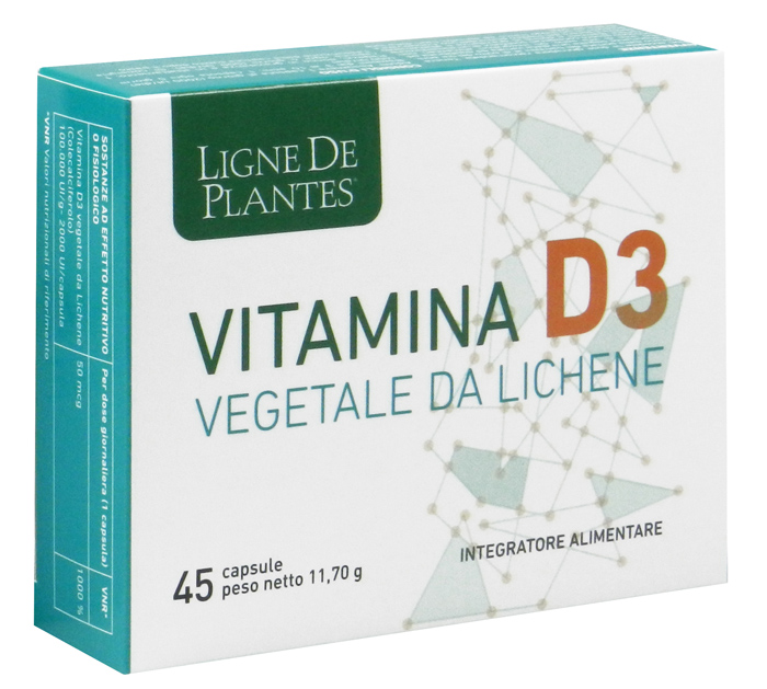 LIGNE DE PLANTES VITAMINA D3 VEGETALE 45 CAPSULE - Antica Farmacia Ferrari