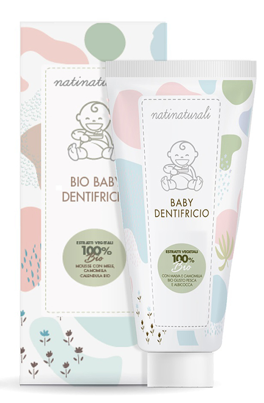 NATINATURALI BIO BABY DENTIFRICIO 50 ML - Antica Farmacia Ferrari