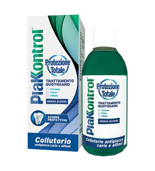 PLAKKONTROL NATURAL KONTROL COLLUTORIO 500 ML - Antica Farmacia Ferrari