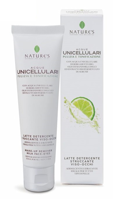 NATURE'S ACQUA CELLULARI LATTE DETERGENTE VISO OCCHI 150 ML - Antica Farmacia Ferrari